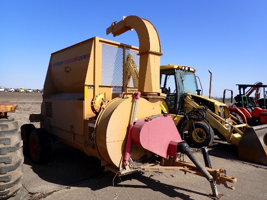 HAYBUSTER 2574 STRAW SHREDDER  SMALL 1000 PTO, TANDEM AXLE, *SHAFT IN TRAIL