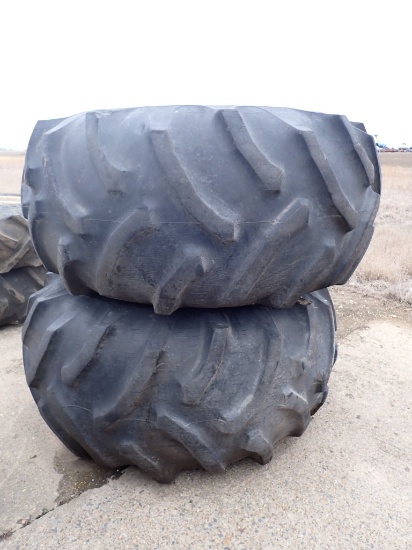 (2) WHEELS & TIRES,  28L26