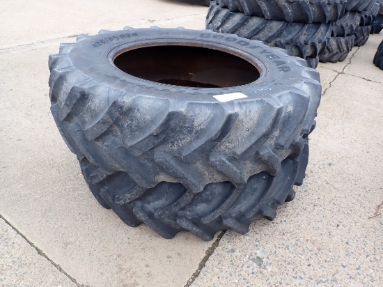 (2) TIRE,  420X85.34