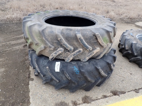 (2) TIRES,  420/85R34 RW1 MICHELIN