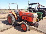 KUBOTA L2350 WHEEL TRACTOR,  25 HP 3 CYL DIESEL, OPEN ROPS, 3PT, 540 PTO, (