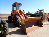 JOHN DEERE D644B WHEEL LOADER, SHOWING 24  6 CYLINDER DIESEL ENGINE, 8 FT B
