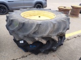 (2) TIRES & WHEELS,  18.438