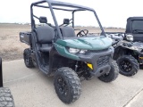 2023 CAN AM HD9BPS UTV, 7,620 (+/-)  OROPS, HD9 GAS ENGINE, MANUAL DUMP BED