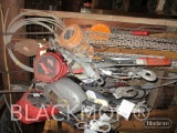 chain hoists, safety harnesses, retractable safety lines & misc
