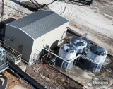 Water Treatment Shed with
