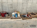 Various flange fittings, gate actuators, misc.