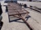 FLAT BED TRAILER,  20', TANDEM AXLE