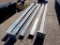 (5) I-BEAMS,  GALVANIZED, 13.5'