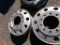 (2) ALUMINUM WHEELS,  24.5