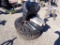 (2) TIRES,  8.5/20 W/ WHEELS, ALSO WITH TOYO BACKHOE SEAT
