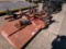BUSH HOG ROTARY CUTTER,  12', 3 PT **DRIVESHAFT IN TRAILER**