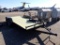 TRAILER,  SHOP BUILT, 16', TANDEM AXLE, **NEW TIRES & AXLES**