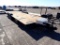SHOP BUILT TRAILER,  24'