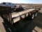 2003 TOPHAT UTILITY TRAILER,  TANDEM AXLE, 20', RAMP GATE S# 4R7BU20293T048