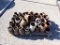 (60) PALLET OF THREADED COUPLINGS,  METAL, VARIOUS SIZES