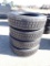 (4) LO-PRO 22.5 LUG TIRES,  ORIGINAL