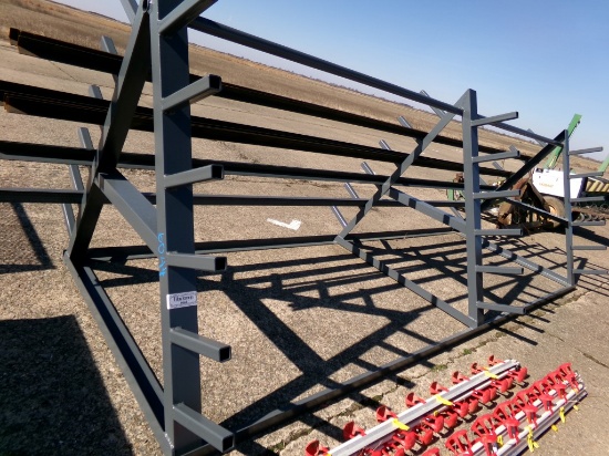 LARGE METAL RACK,  ANGLE IRON SELLS SEPERATE