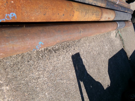 (1) STEEL PIPE,  11" X 18'