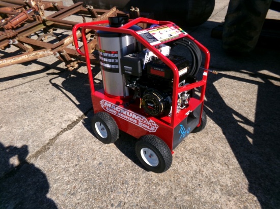 MAGNUM 4000 PRESSURE WASHER,  DIESEL BURNER, GAS POWERED, 4000 PSI, HOSE &