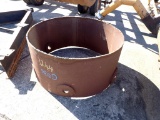 (2) STEEL PIPE,  9' & 2'3
