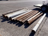 (13) STEEL PIPES,  6