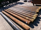 (13) STEEL PIPE,  6