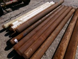 (13) STEEL PIPE,  6