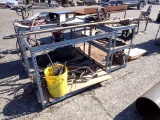 (3) TABLES,  W/ MISC