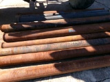 (13) STEEL PIPE,  6