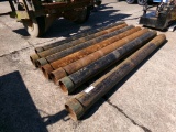 (8) STEEL PIPE,  8