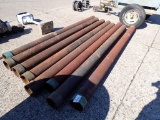 (8) STEEL PIPE,  6