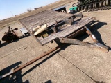 HOMEMADE 14FT TRAILER,  SINGLE AXLE,