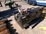 110 GALLON DISEL TANK,  W/ PUMP, 15 GALLONS PER MINUTE