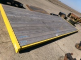 BRIDGE,  8' X 20', METAL FRAME W/ WOODEN FLOOR