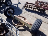 FRONT AXLE FROM RUNNING GEAR,