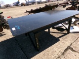 5' X 8' METAL SHOP TABLE