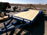 2025 TIGER BUMPER TRAILER  18', TANDEM 3,500 AXLES WITH ONE BRAKE AXLE, SIN