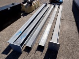 (5) I-BEAMS,  GALVANIZED, 13.5'