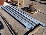 (5) I-BEAMS,  GALVANIZED, 13.5'