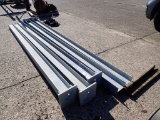 (5) I-BEAMS,  GALVANIZED, 13.5'