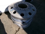 (2) ALUMINUM WHEELS  24.5