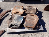 (12) CASE FRONT WEIGHTS,