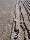 LOG CHAIN,  W/ HOOKS,
