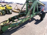 DON WEST, HYDRAULIC LOADER,  SINGLE AXLE, 4' CYLINDERS