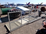 DIAMOND PLATE PLATFORM,  10' LONG,  3' 4
