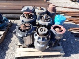 (9) ELECTRIC MOTORS,  3HP, 20HP, 15HP, 7.5HP, 25HP, 15HP, 2.5HP, 20HP, 5HP,