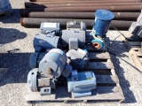 (10) ELECTRIC MOTORS,  3HP, 10HP, 5HP, 5HP, 3HP, 1.5HP, 7.5HP, 3HP, 1.5HP,
