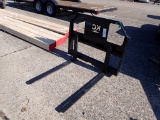 PALLET FORKS,  FOR SKID STEER