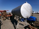 FUEL TANK & STAND,  1,000 GALLONS